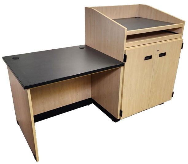 CTM Series Podium Desk Combinations